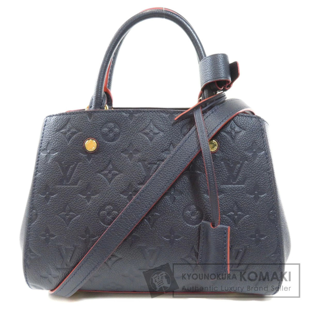 Louis Vuitton Leather Montaigne Handbag 2way Empreinte - Picture 2 of 11